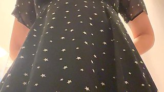 Getting Stark Bollock Naked in a Public Place to Try on New Clothes. Part 1 of 2.