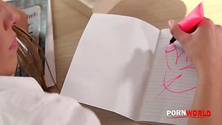 Slutty Dellai Twins Take DP Slamming From School Teachers And Handyman GP2763