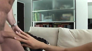 Horny blonde fucked by Italian Stud