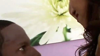 Petite Asian stretched with huge BBC
