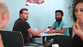 A Lunchtime Licking With Jenna Sativa, Riley Nixon - Brazzers