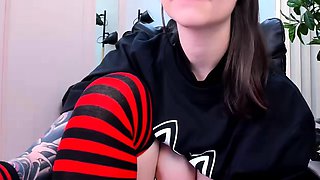 Emo Teen Becka Solo Webcam Masturbation Porn