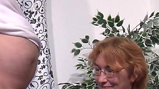 Big ass and big boobed German brunette matures like to fuck one dude 2gether