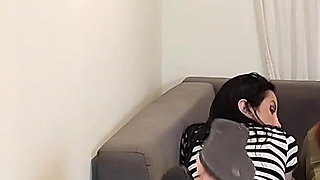 Goddess Kiffa and Vitoria Vonteese - Ignored Double Soles Worship Smelling and Toes Suck -