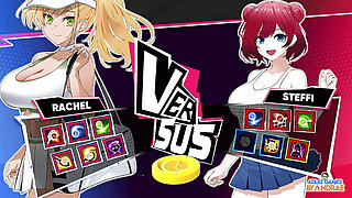 Ep13: Hentai Scenes with Margaret, Steffi and Maria - Academy Love Saga: Tennis Angels Ex