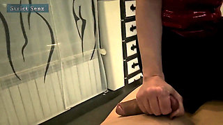 Ladyzara Harsh Handjob CBT with Kali Spikes Ball Slapping Facesitting Assworship on the Rack Part 1