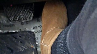 Ugg Boot Driving