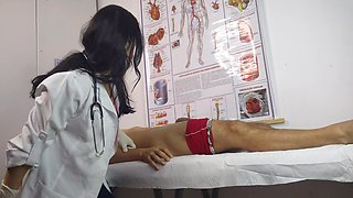 Nurse Has Her First Patient with an Erection!