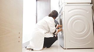 Indian girl stuck in washing machine the boy took advantage new sex video 2025
