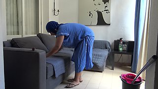 Kurdish Muslim Wife Cleans