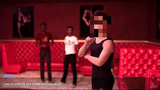 AWAM -the final task - Sophia showed her sexy outfit and her butt plug