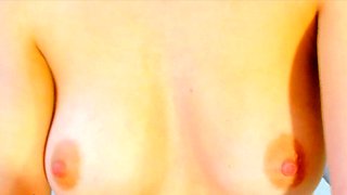 Skinny Chick Teases and Masturbates on Live Cam