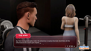 Ep2: Flirty Emma in the Gym - Sex Coach: Hot Yoga