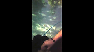 Giving the Pool Guy a Handjob for Payment