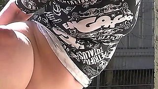 Brazenly Fucked at the Open Door