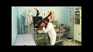 Beautiful Young Latina Fucked and Cummed in Mouth by Gynecologist's Huge Cock