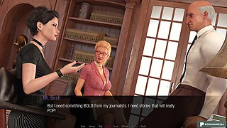 Jessica ONeils Hard News - Gameplay Through 41 - 3d, animation, sex game, hentai