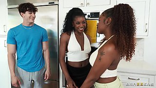 Lustful black teen pornstars xxx filthy scene