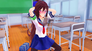 Hikari Futa Blowjob futa Shemale