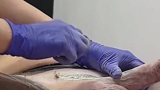 #94 Part2 Cock Waxing