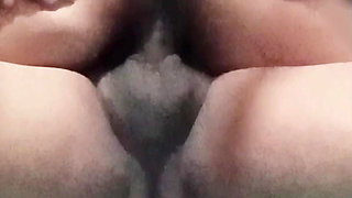 Watching some porn while riding cock