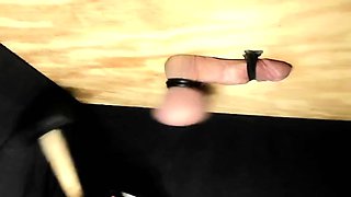 RUBBER MALLET SPANKING MACHINE – Gloryhole Ballbusting to