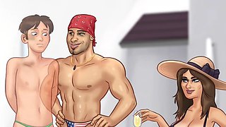 Wife groped, esposa manoseada, milf