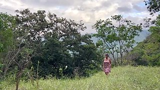 Horny Old Musician Fucks Busty 18yo Latina Girl in the Jungle - Amateur Outdoor Sex