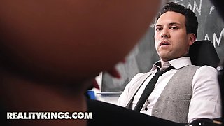 Reality Kings: Vina Sky & Small Hands Get Pounded In Front of Students - HD Porn