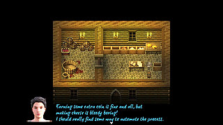 Milking a Busty Cow Girl