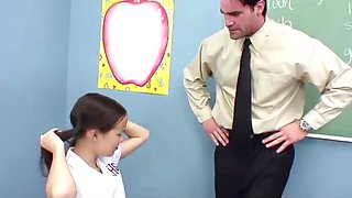 Asian High School Student Fucked by Teacher