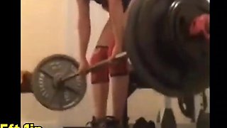 Unaware Sexy Exposed Cum Dumpster Gym Slut Babe