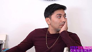 Jade Maris gets her big tits and dirty talk dirty while getting her stepbrother's huge load in POV S26:E4