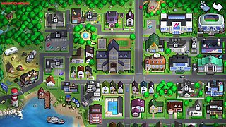 Lucky Pervert Helps Busty Sexy BBW Lonely Neighbor MILF in Her Garden She Tries To Seduce Him - Summertime Saga 04 3D Games
