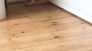 Emo teen Becka solo webcam masturbation