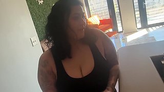 Stunning BBW wife pov breathtaking porn scene