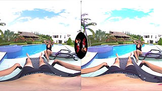 Thriller In The Villa - Hot Busty Latina Teen Pov