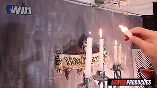 Raunchy Halloween Sex Orgy