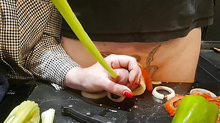 CBT. Extreme Dick and Urethral Torment in the Kitchen! Cooking Cock 2. Episode 23. Full.