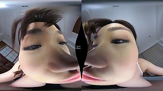 Busty Asian: Big Tits, Blowjob  Amateur VR Porn