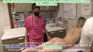 $CLOV Stacy Shepard Masturbating When Doctor & Nurse Walk In