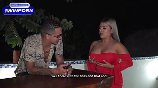 El Patrón, Ep.2- Colombian Blonde Gets Fucked by her Boss in Public! Jeanpauloficial & Naty Delgado - Latina