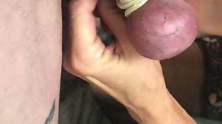 Goode Girl enjoys rope play with her husband's balls - Part 1