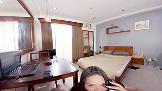 A Filipina Hotel Cleaner Came Into My Room.