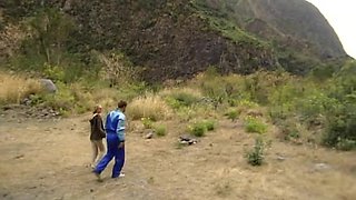 After Landing the Ultra Light Plane the Pilot Fucks Maya in the Field - Private Porn Sex Videos
