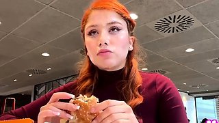Bukkake Whore Cum Walk To McDonalds