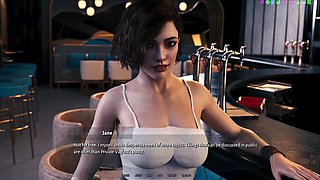 Cybernetic Seduction by 1thousand - Workplace Sex, Hot Bartender Rides It Well (3)