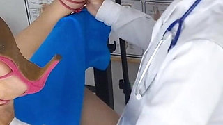 Underground Gynecologist Leaves Hot Patient with Wet Pussy!