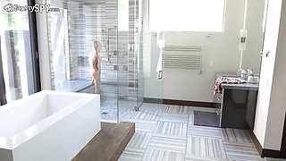 NANNYSPY Bella Rose Gets Punished By Boss After Stealing Dildo