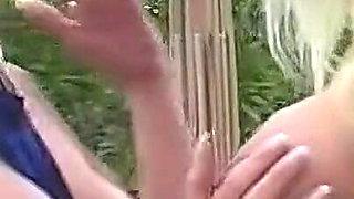 Horny Big Boobed Blondes Foursome DP Anal Deepthroat Frenzy